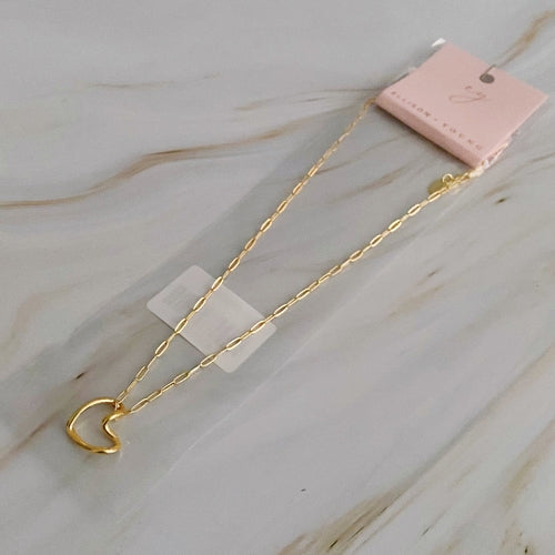 Heart And Chain Necklace zieselo