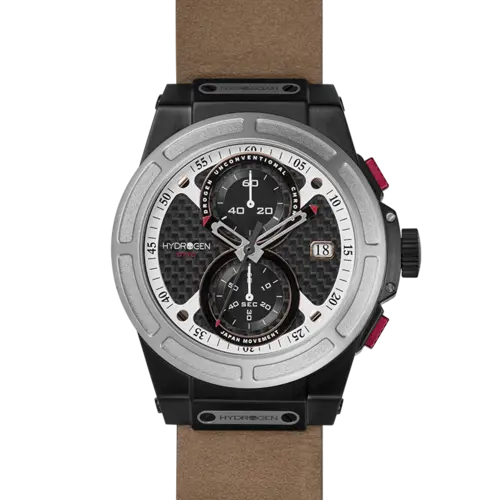 Otto Chrono Silver Black Nato royals