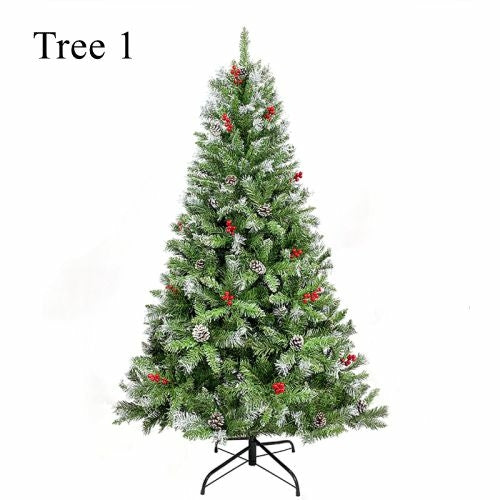 Artificial PVC Flocked Christmas Tree 7FT Snow Hinged Christmas Tree zieselo