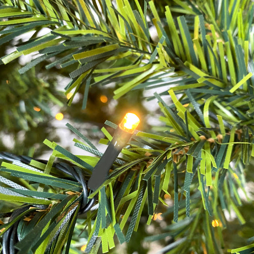 Artificial Fir Christmas Tree Holiday Decoration 350 LED Lights zieselo